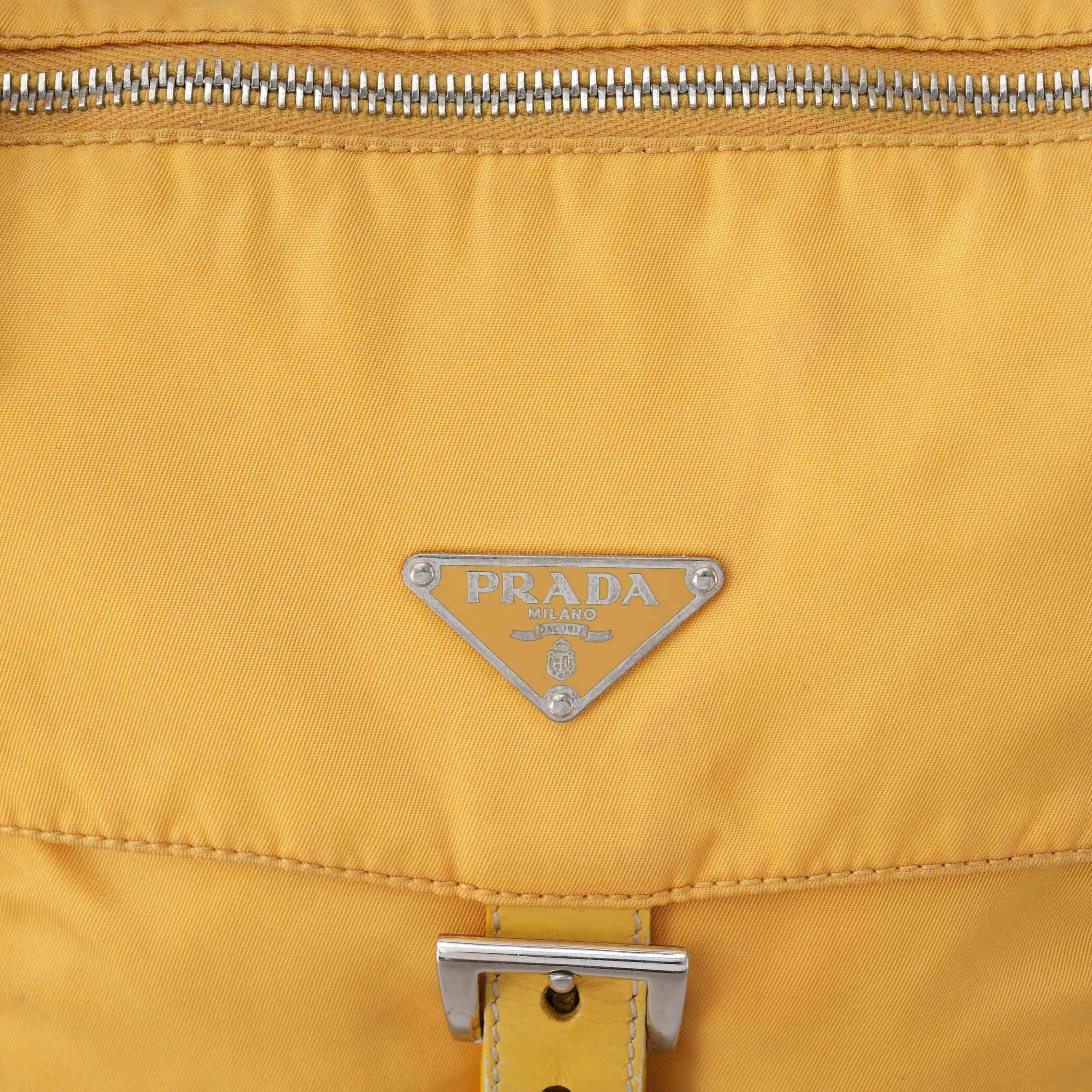 PRADA(USED)프라다 패브릭 숄더백